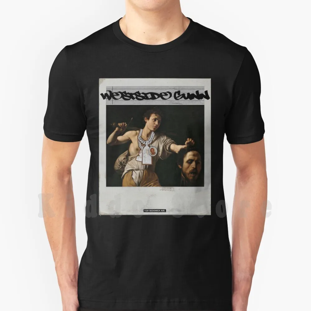 Westside Gunn T Shirt Cotton Men DIY Print Cool Tee Westside Gunn Pray For Paris Griselda Rap Shady Records Conway Music
