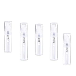 20pcs 2ML 3ML5ML 8ML 10ML Clear Plastic Spray Bottle Portable Perfume Atomizer Mini Sample Test Tube Thin PET Vials