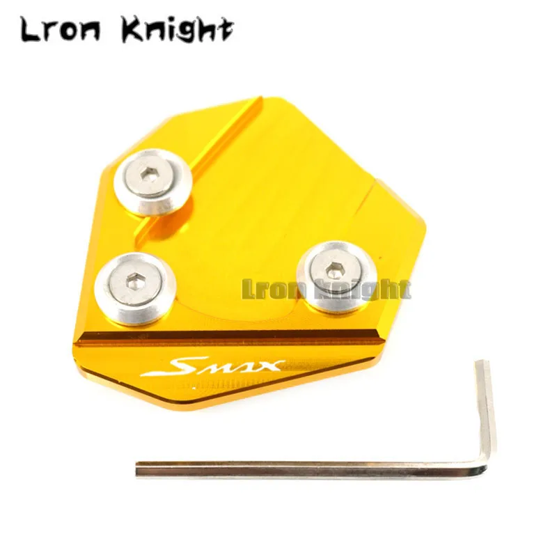 For SMAX155 SMAX 155 FORCE155 2013 2014 2015 Motorcycle CNC Kickstand Foot Side Stand Extension Pad Support Plate Enlarge