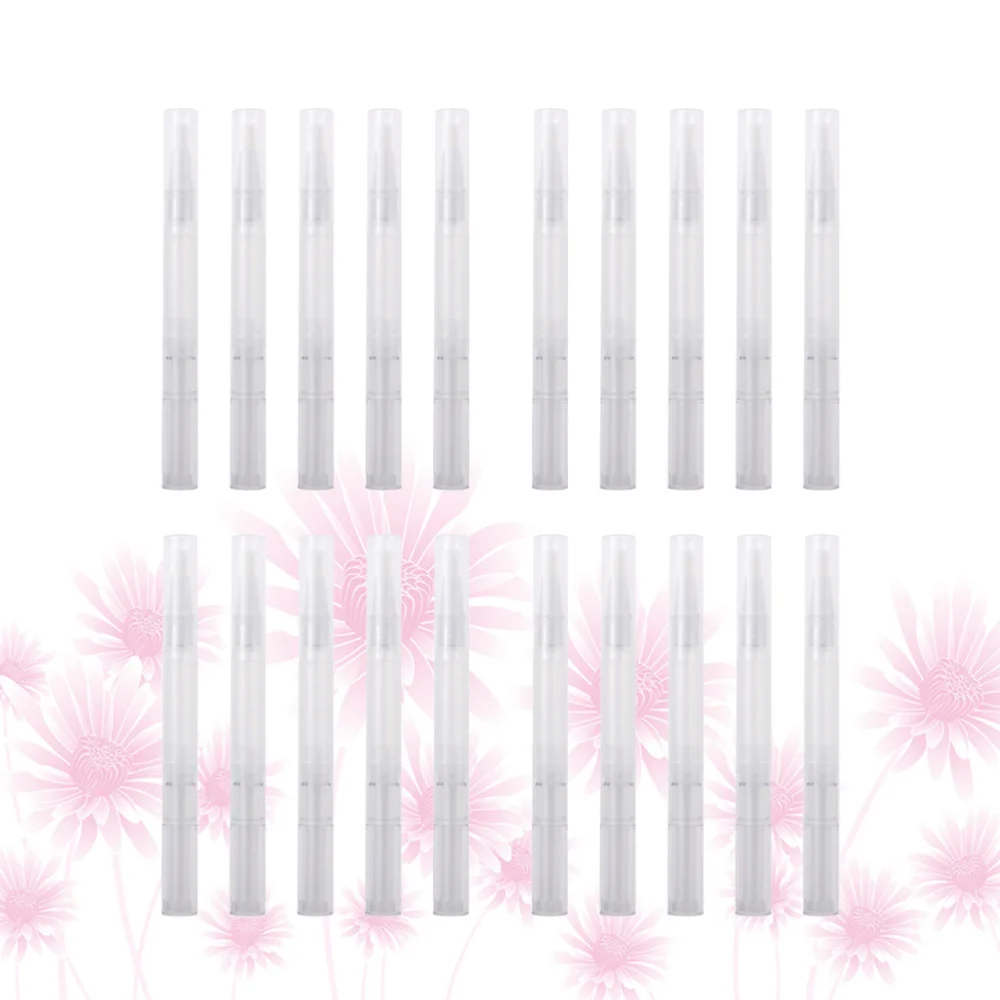 Oil Pen Empty Nail Cuticle Pens Clear Clear Clear Lip Plumper Gloss Clear Tubes Bulk Growth Tubemascara Containers