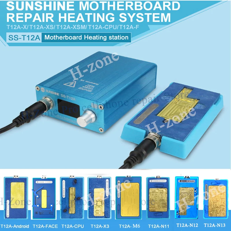 SUNSHINE T12A N13 Motherboard Layered Heating System set For iPhone 11 12 13mini 13pro max Heating Platform Station Repair Tools