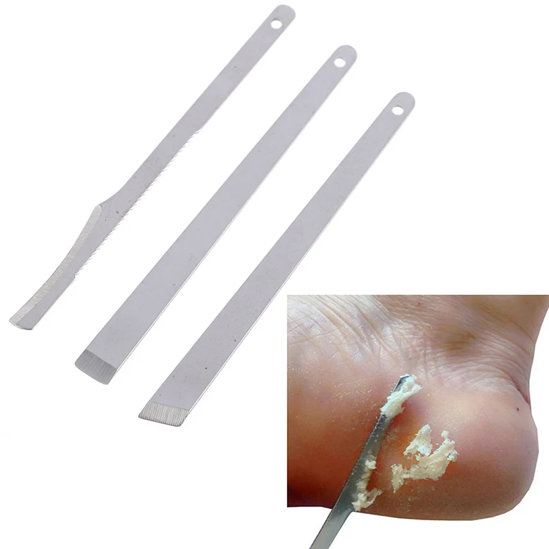 3Pcs/Set Manicure Pedicure Tools Toe Nail Knife Shaver Nail Clipper Dead Skin Remover Ingrown Cuticle Foot Care Tools