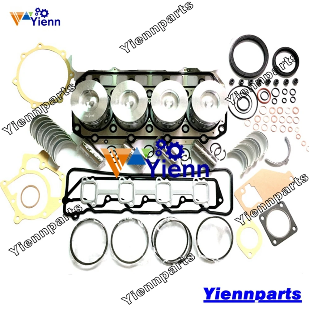 For VOVLO D3.1ACAE2EC3U D3.1 Overhual rebuild kit with piston ring  bearing set For Wheeled Excavator Tractor Engine Parts