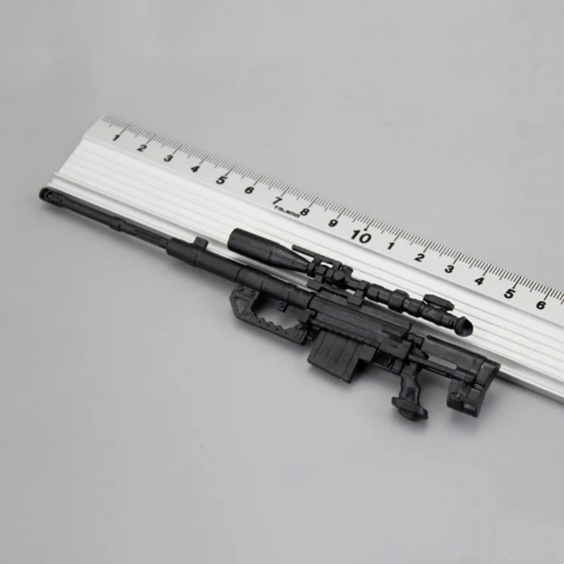 1/6 Scale CHRYTACM200 Sniper Rifle Assembly Weapon Model Kit Soldier Accessories