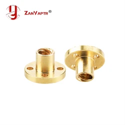 3D printer M8 TR8 - 8mm 4mm 2mmTrapezoidal Screw for Supporting All the Copper Nut Stepper Motor Guide screw for Lead Screw