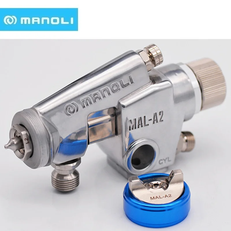 MANOLI MAL-A1 MAL-A2 Low-Pressure High Atomization Ceramic Hardware Leather Industry Special Large Automatic Spray Gun