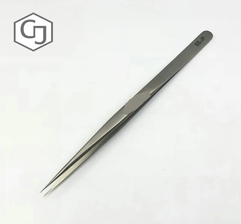 2A-JP SS-JP 5SA-JP 7SA-JP 00-JP 3C-JP Anti-Magnetic Anti-Acid High Precision Stainless Steel Tweezer