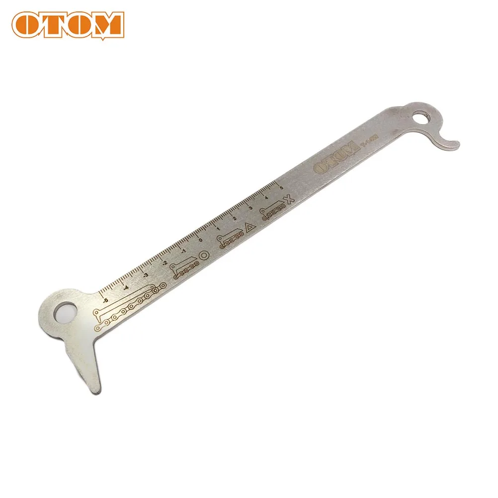 OTOM Chain Checker Wear Indicator For Motorcycle Motocross Maintenance Testing Tool For 520 525 530 Chain For Honda KTM YAMAHA