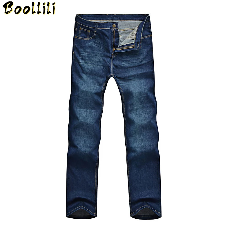 

Summer Big 2023 Size 36-48 Stretch Baggy Jeans Men Brand Blue Demin Relax Pants Male Jogger Elastic Plus Biker High Quality