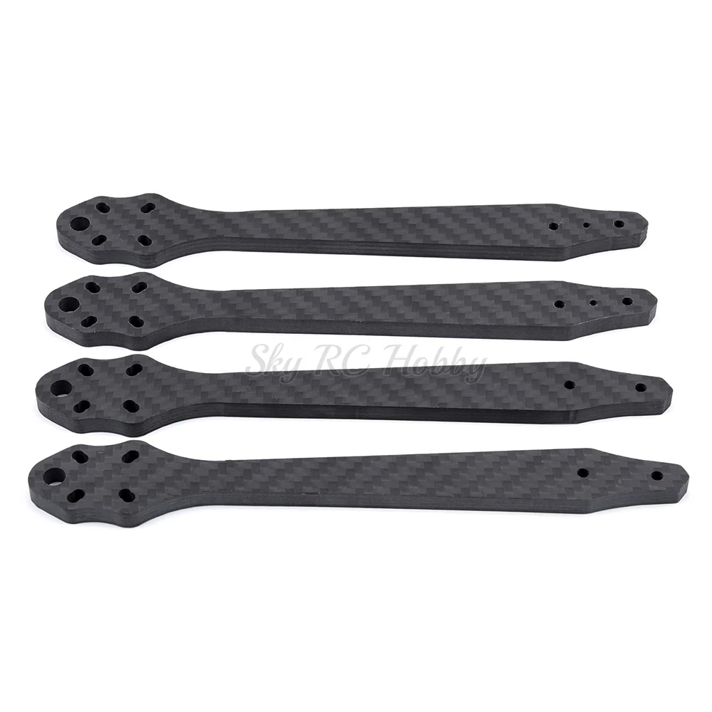 3K Full Carbon Fiber Replacement Spare Arm 5.5mm Thickness for APEX 5inch 225mm / 6inch 260mm / 7inch 295mm FPV Racing Drone