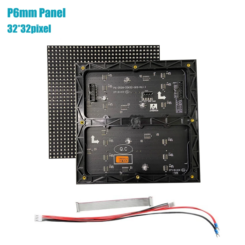 Lightall P6 modulo Led Full Color SMD3528 Indoor 3in1 Matrix Led Sign Video Player schermo Led P4 P5 P6 Video Wall