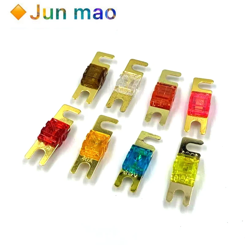 ANL Gold Plated Stud Car Fuses Mini Car Stereo Audio AFS Fuse 20A 30A 40A 50A 60A 70A 80A 100A 125A 150A 32V Auto Fuse Fuses Hot