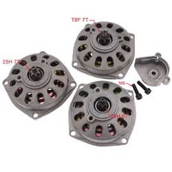 Clutch Housing Drum Gear Box T8F 25H 6T 7 Tooth Sprocket For 47cc 49cc Pocket Bikes Mini Quad ATV Minimoto Scooter Buggy Go kart