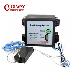 Electric Break Away System Kit 12V Separation Runaway Caravan Trailer Camper Not Including The Battery