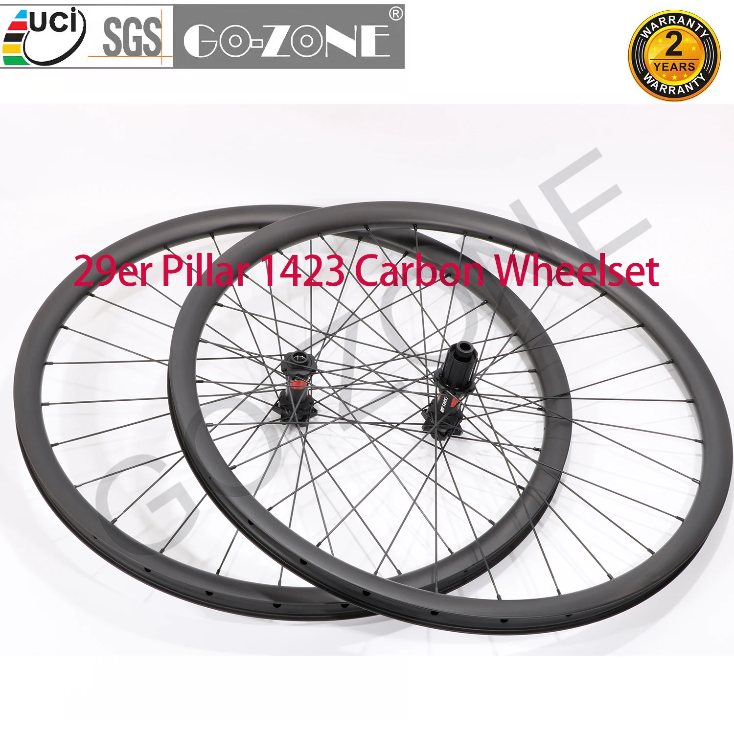 New Carbon MTB Wheelset 29er Disk Brake Tubeless UCI Approved DT 240 EXP Thru Axle / Quick Release / Boost 24/24H Carbon MTB 29