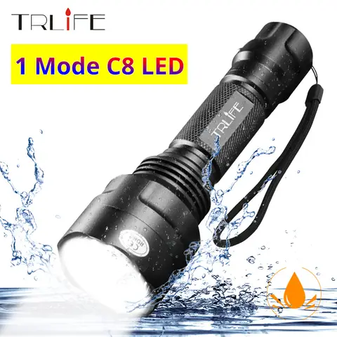 Waterproof Tactical LED Flashlight TRLIFE