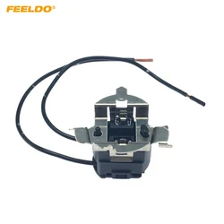 FEELDO 1PC Car Light Bulb Base Holder Socket Wire Adapter For Volkswagen Sigtar H7 Halogen Lamp Connector Wiring Harness #HQ6406