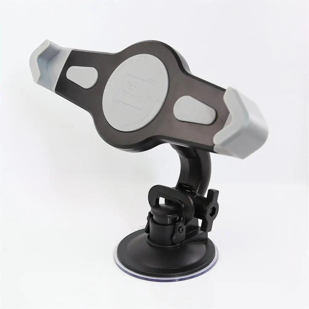 Car tablet PC stands holder 360 degree adjustable Suction Cup for 7-12inch iPad Tablets Mount Bracket Tablet Black Car holder AT