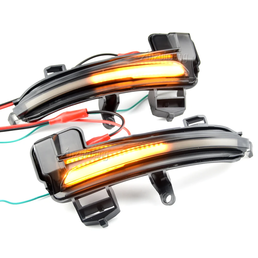 

LED Dynamic Turn Signal Light Side Mirror Indicator Blinker Sequential flasher For Skoda Superb A7 MK3 B8 2016 2017 2018 2019