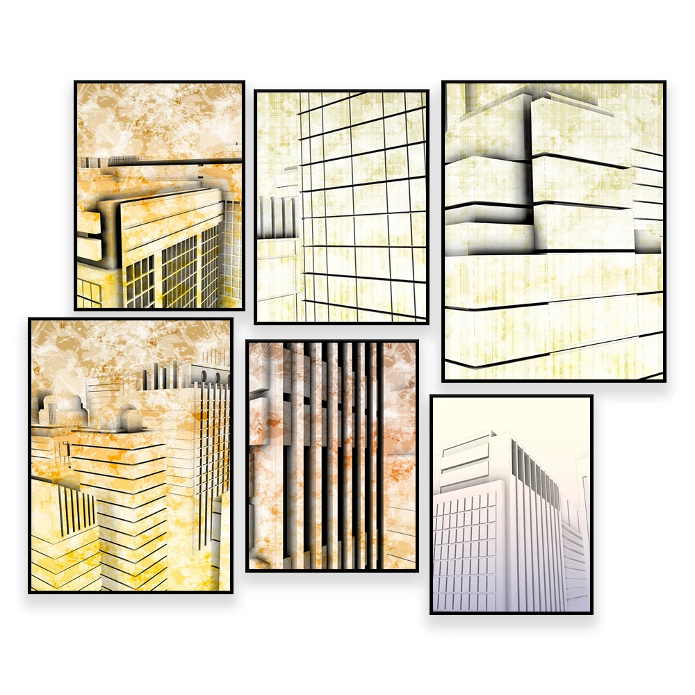 

ARCHITECTURAL PRINTABLE ILLUSTRATION.Digital minimalist poster for home decor wall.Mid century arquitectural images.