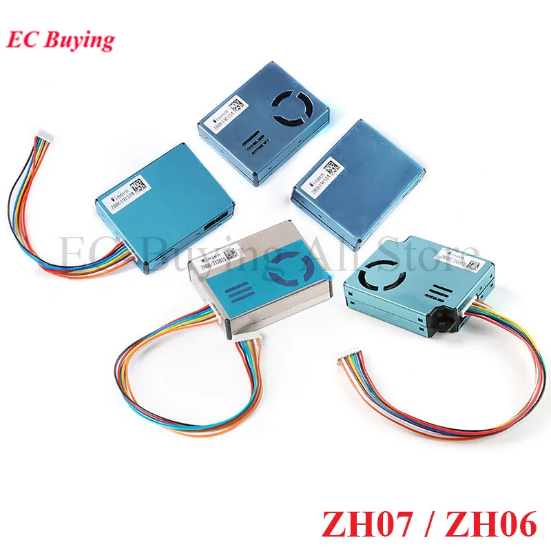 ZH07 ZH06 ZH06-I/II/III/VI PM2.5 Laser Dust Gas Sensor Module High Precision Air Quality Detection Serial Port PWM ZPH02