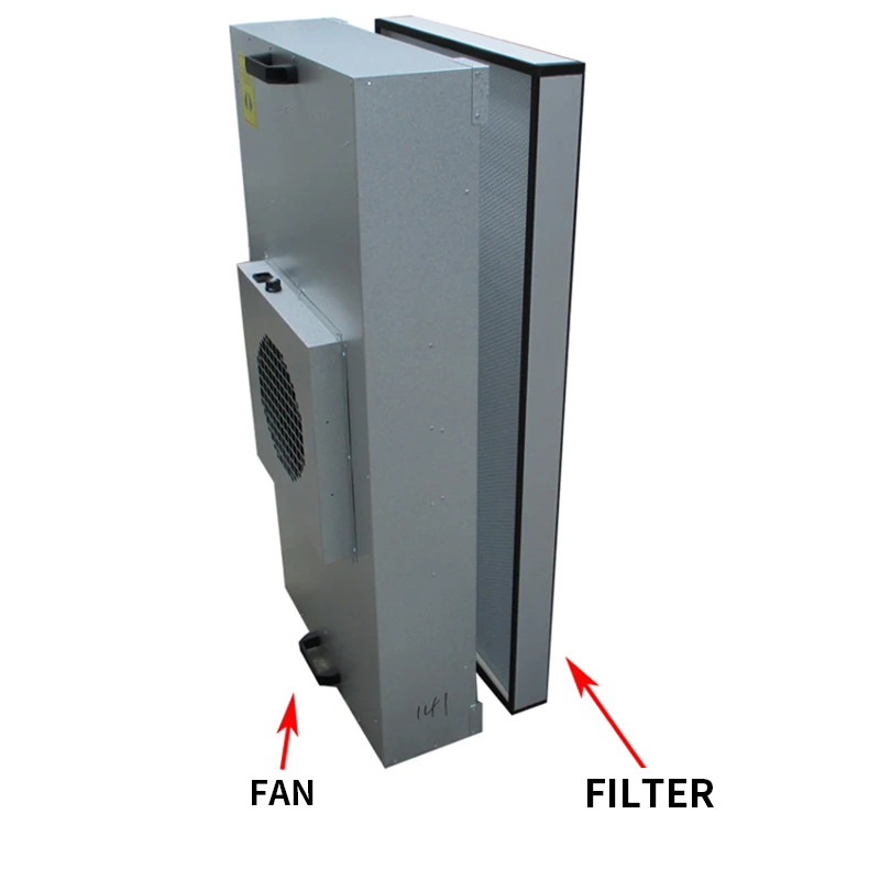 FFU dust-free workshop HY008 single-person mobile phone screen console, pressing screen operating space, pure copper core fan