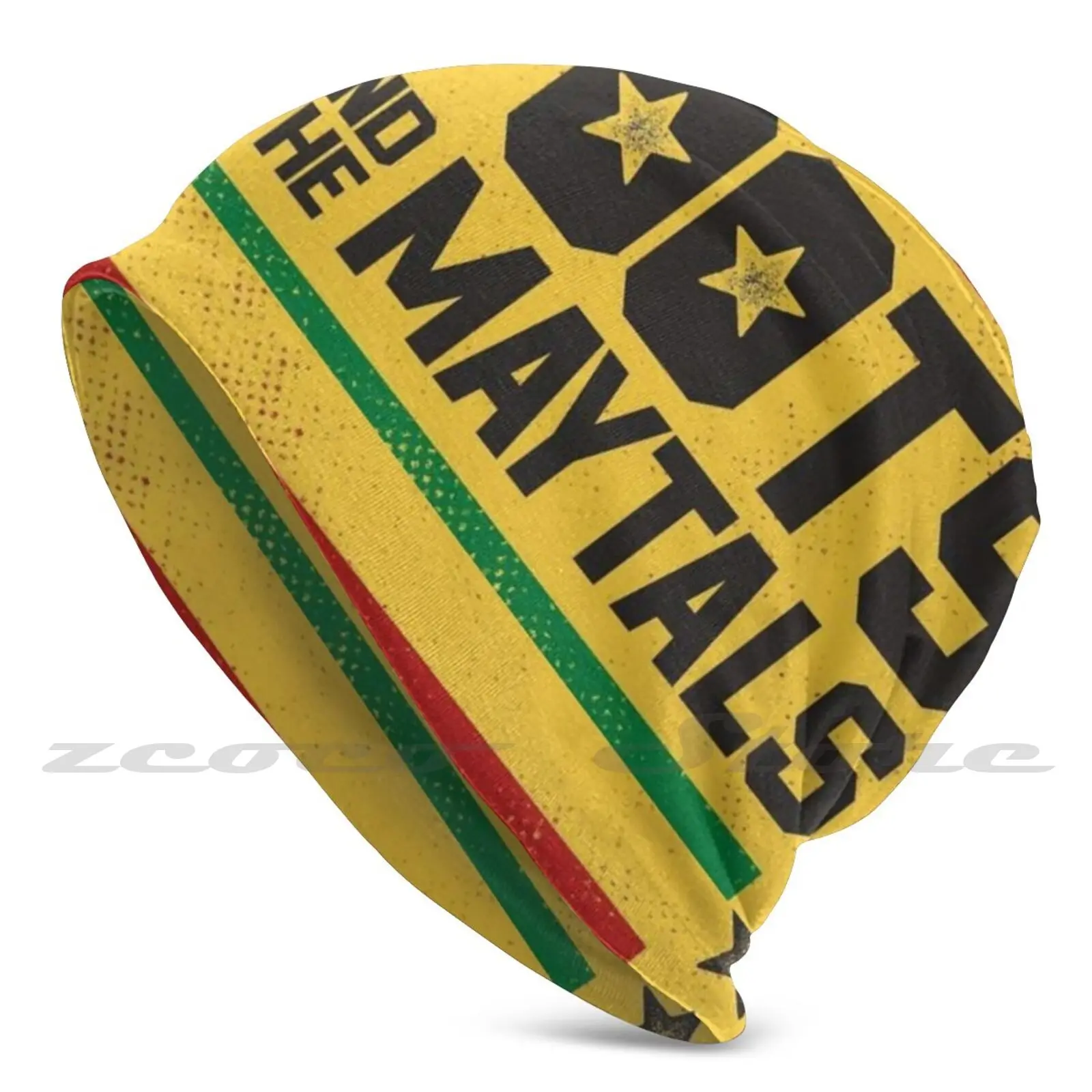 Reggae Toots Knit Hat Elastic Soft Personalized Pattern Present Cap Toots And The Maytals Ska Reggae Skinhead Skanking Jamaica