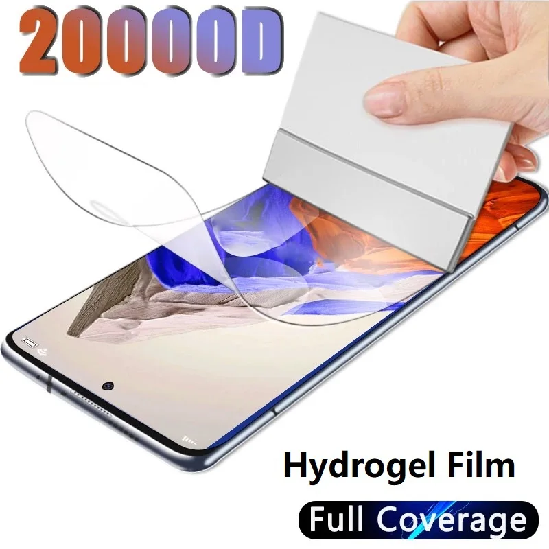 Full Cover For Meizu 18 18s Pro 18x Meizu18 5G HD Hydrogel Full Cover Soft Screen Protector Film Not Glass