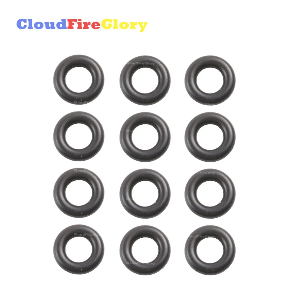 CloudFireGlory For Passat Golf Beetle Jetta For A3 A4 A6 A8 For OCTAVIA For IBIZA 12Pcs Fuel Injector O-Ring 035906149A