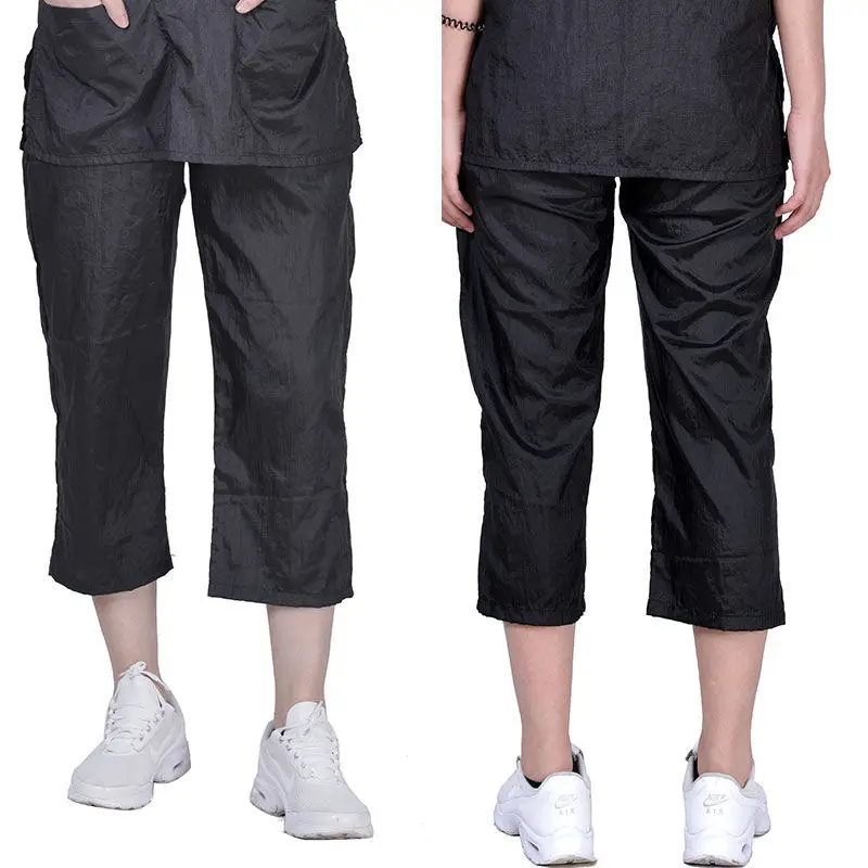 Pet Shop Groomer Overalls Anti-hair Work Clothes Non-stick Hair Pants Breathable Trousers Waterproof Cropped pants Shorts Y0625