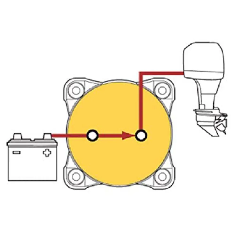 RV Circuit Power Off Switch Automotive Circuit Protection Switch With The Function Of Preventing Leakage and Safe Disconnection