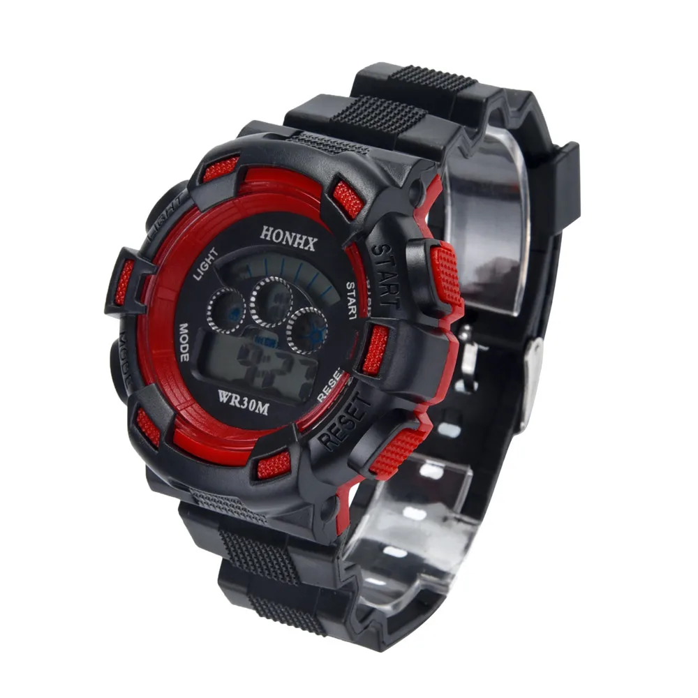 

2023 New Boys Sports Military Kids Digital Watches Student Childrens Watch Fashion Luminous Led Alarm Camouflage Girls Clock