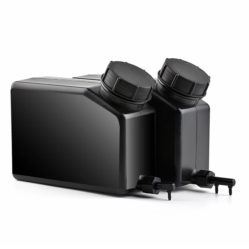 2Pc 1.5L Uv Inkt Tank Cartridges Met Inkt Container Voor Inkt Fles Systeem Uv Platte Printer