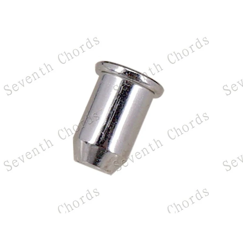 12Pcs Chrom Schwarz Gitarre String Montage Aderendhülsen Buchse Set Für Elektrische Gitarre Brücke Gitarre String Retainer Gitarre Teile – Detail 10