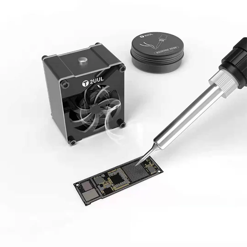 

2UUL Cuul мини-вентилятор охлаждения 5 в Type-C USB вход зарядка Пайка дыма для телефона материнской платы сварочный инструмент для ремонта