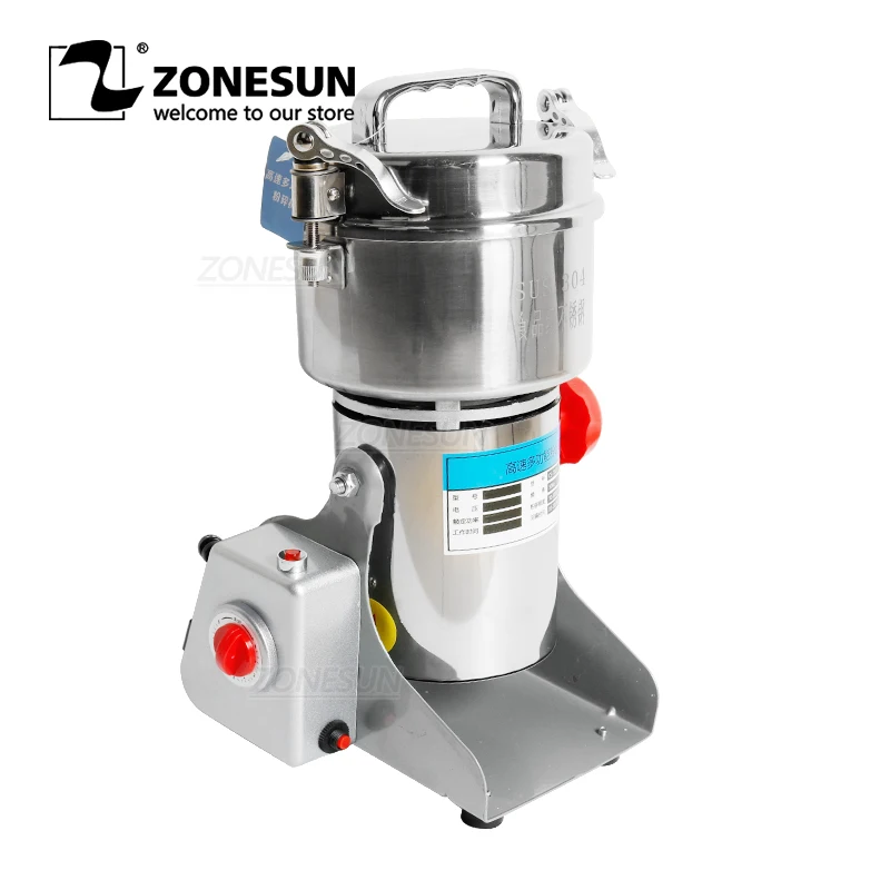 ZONESUN 2000g Household Powder Dry food Coffee Tea Grinder