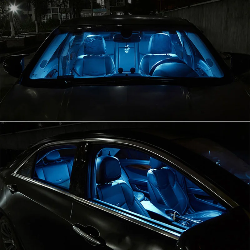 TPKE 13Pcs LED Interior Map Dome Light Kit For Opel Vauxhall Astra K 2016 2017 2018 2019 2020 2021 Indoor Lamp Car Accessories