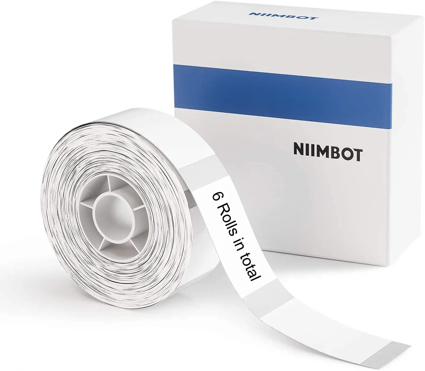 

Niimbot D11 D110 Label paper Sticker tape Waterproof Anti-Oil Price Label Pure Color Scratch-Resistant Label Sticker