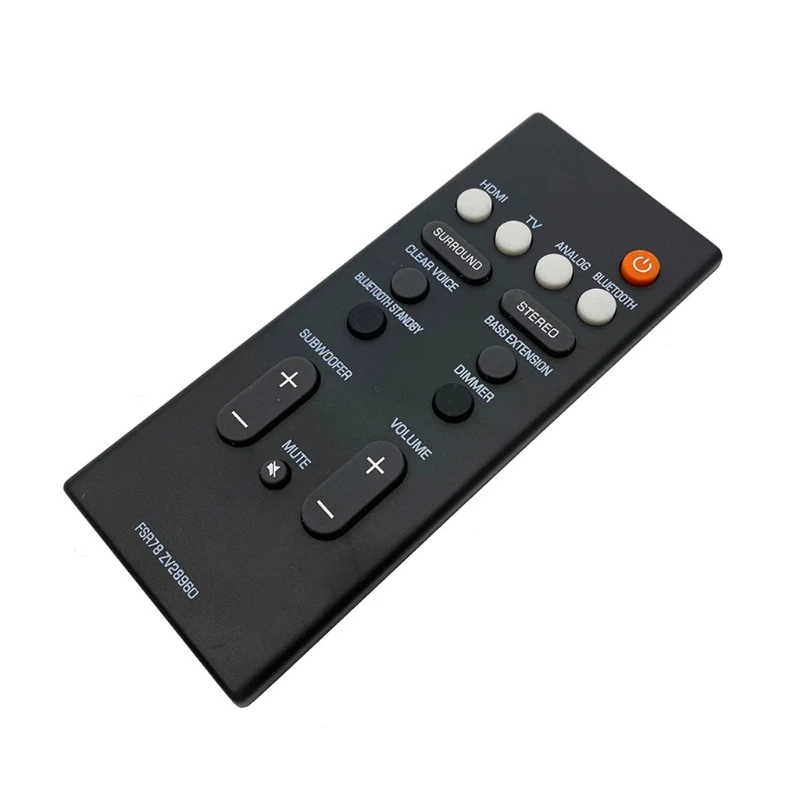 2024 New Remote Control FSR78 ZV28960 For Yamaha Front Surround System YAS-106 YAS-207 ATS-1060 YAS-107 ATS-1070 Control Speaker