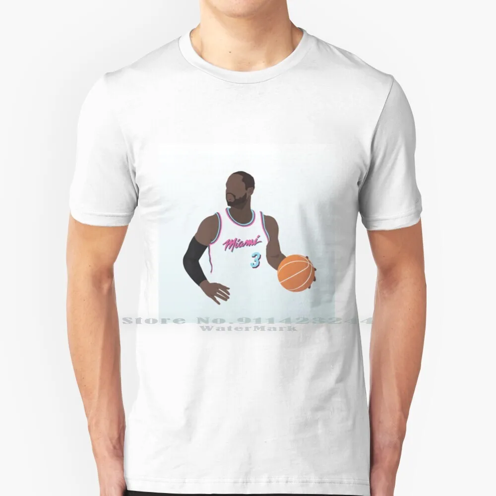 Dwyane Wade T Shirt Cotton 6XL Dwyane Wade Bball Basketball Ballislife