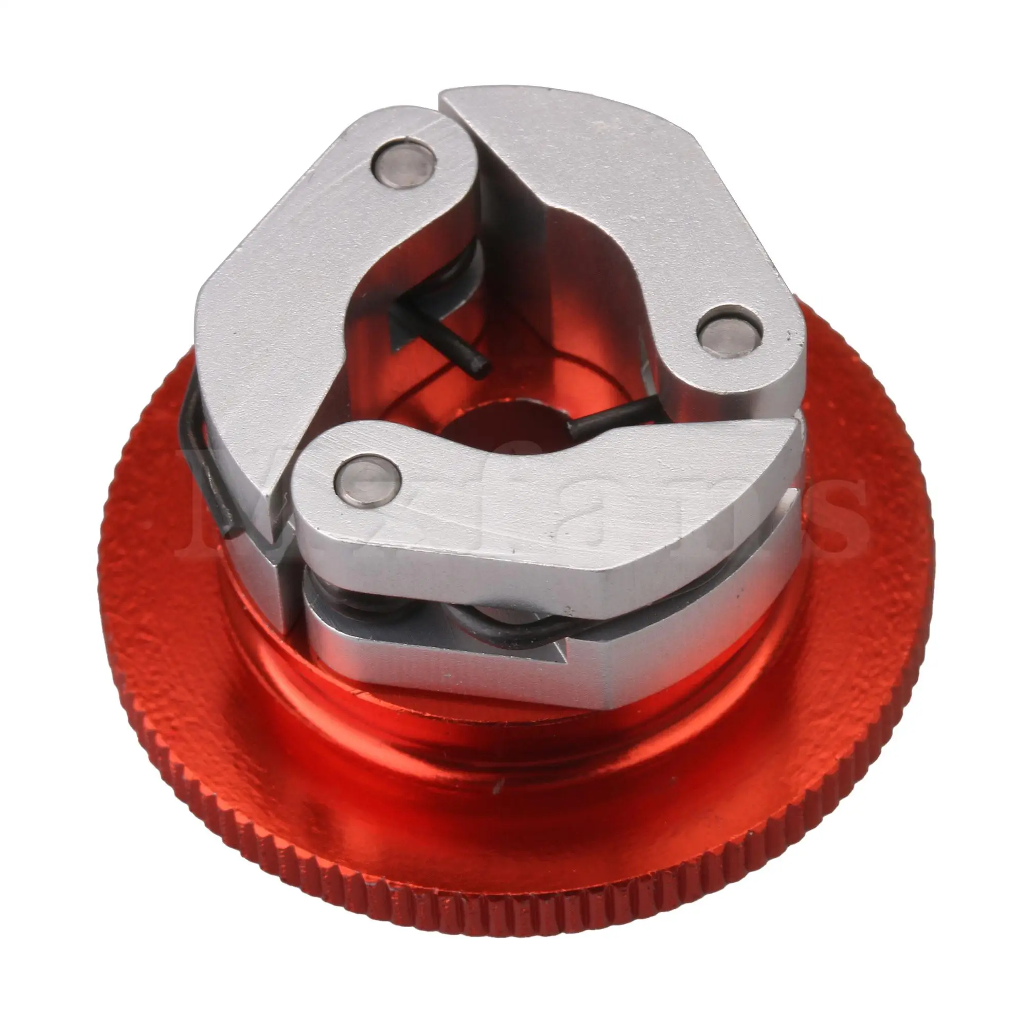 Volante de actualización de aluminio rojo D10201 con juego de embrague para coche RC1:8