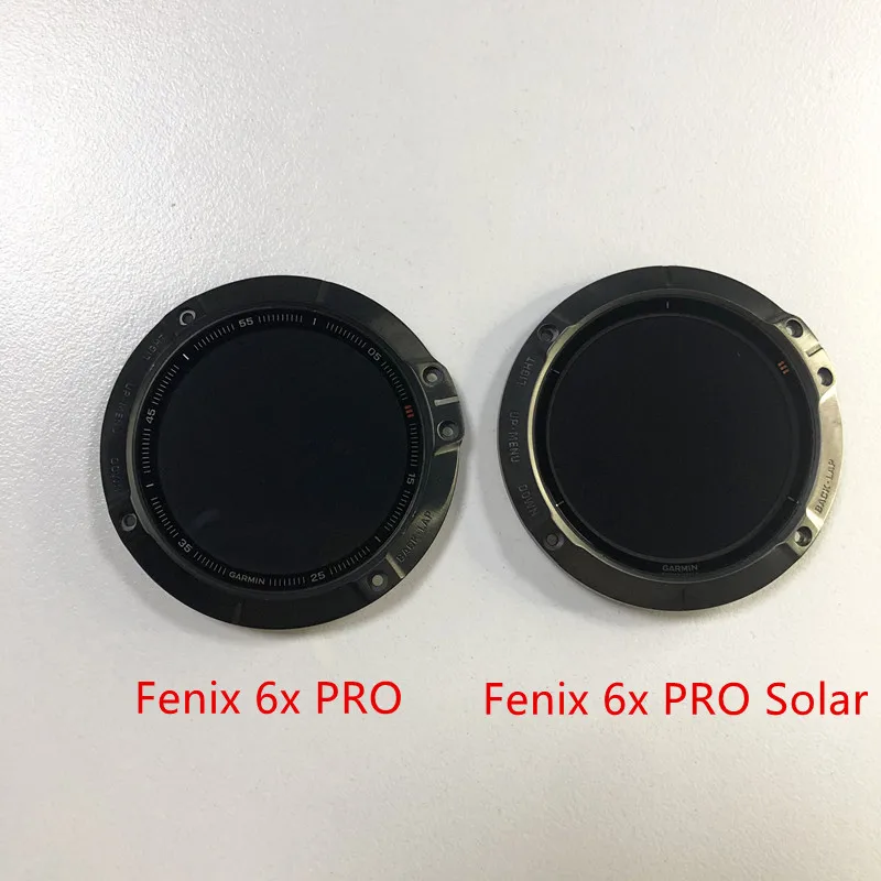 

GARMIN FENIX 6X PRO SOLAR LCD Screen Panel 010-02157-20 010-02157-00 Titanium Carbon Gray DLC LCD Replacement Parts