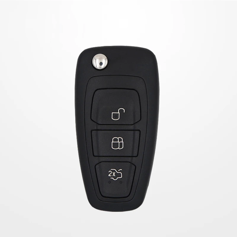 Car Folding Remote Key 433Mhz with 4D63 Chip for Ford Focus Fiesta Mondeo Transit C-Max ASK Flip Fob Remote Key