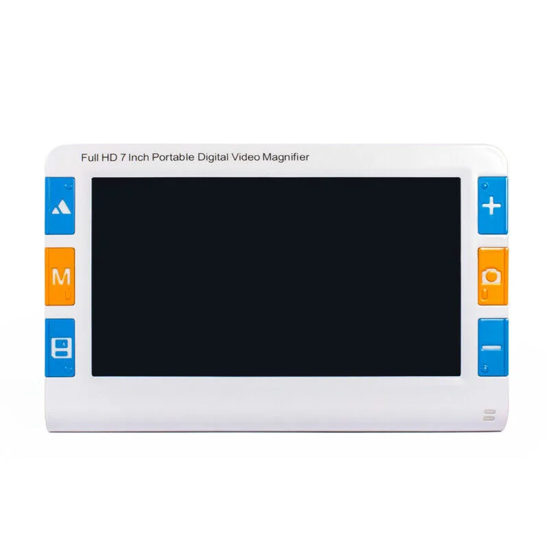 HD 7 Inch Low Vision Aid 2X-32X Portable Digital Video Handwriting Magnifier Dual Lens Electronic Visual Aid Handheld