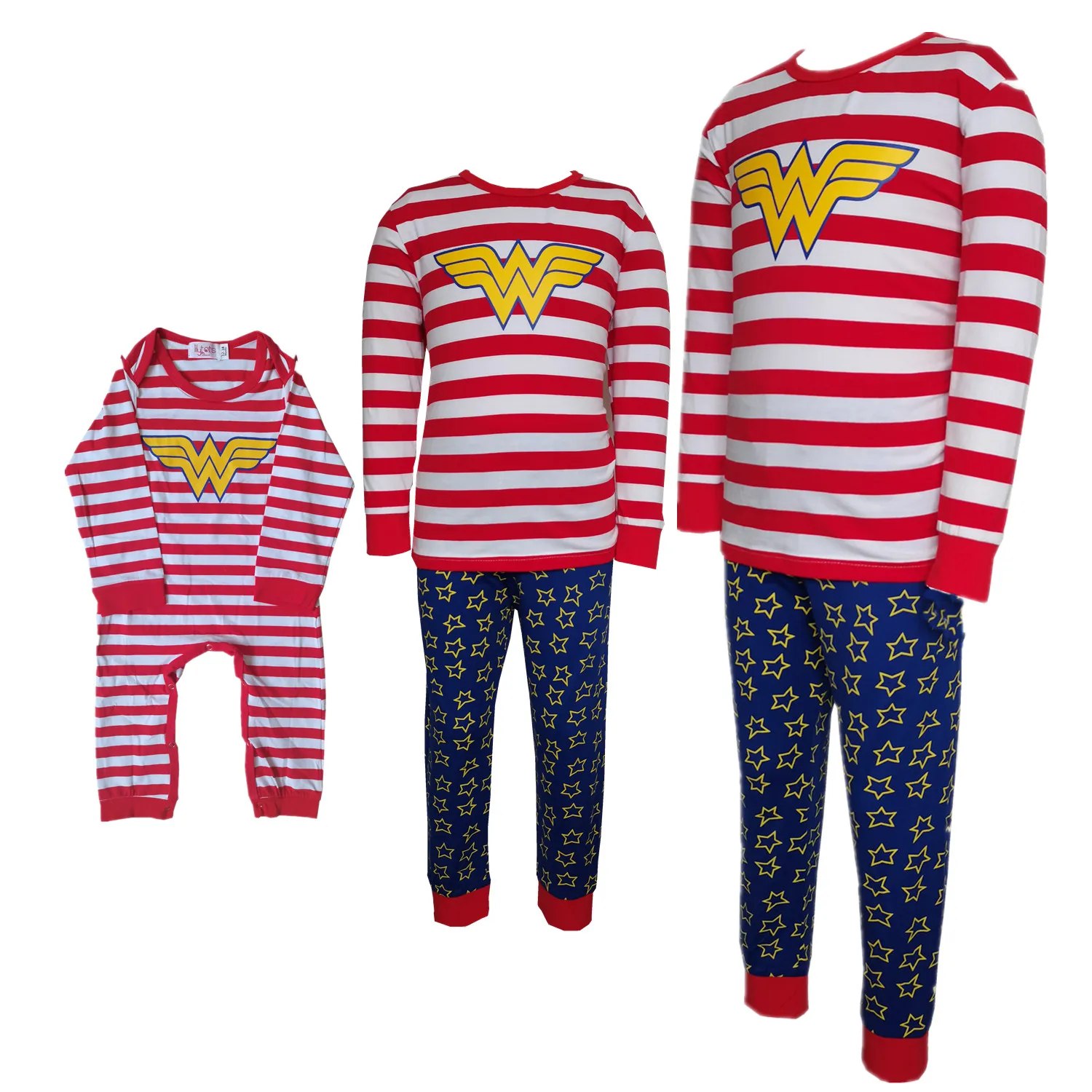 

Halloween Christmas Family Matching Pajamas Super Girl Cosplay Family Girls Boys Mom And Me Dad And Me Homewear