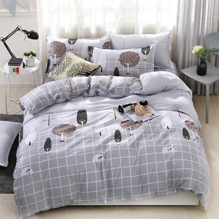 

BEST.WENSD 2019 Bedding Christmas deer home bedclothes Children's Beddingset Bed Linen Duvet Cover Bed Sheet Pillowcase/bed Sets