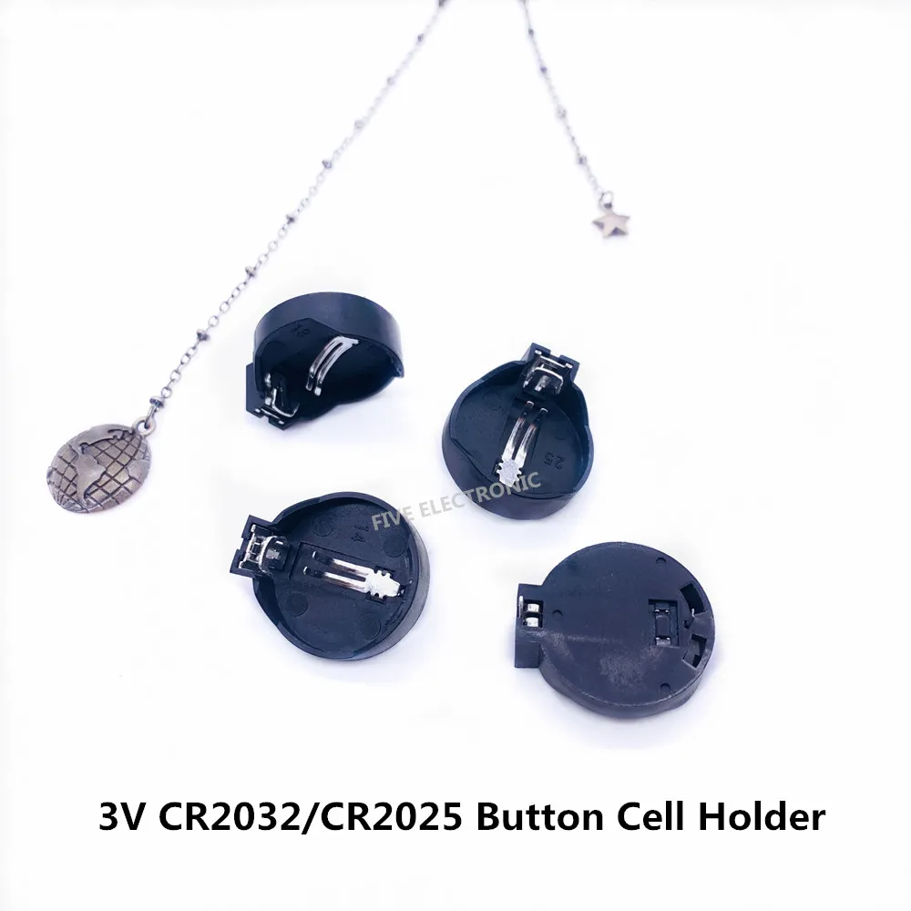 

High Quality 3V CR2032/CR2025 button cell battery case holder the motherboard battery Holder