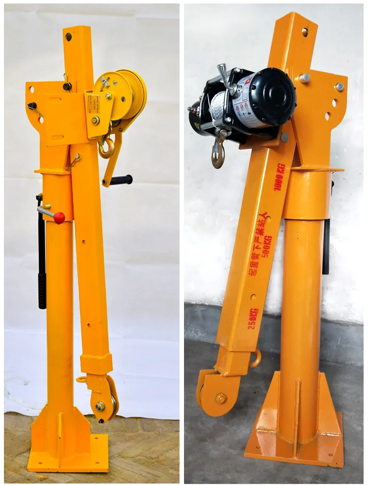 ไฟฟ้ารอก0.5ตัน12V เครื่องกว้านไฟฟ้า3000ปอนด์ขนาดเล็กรถบรรทุกเครน