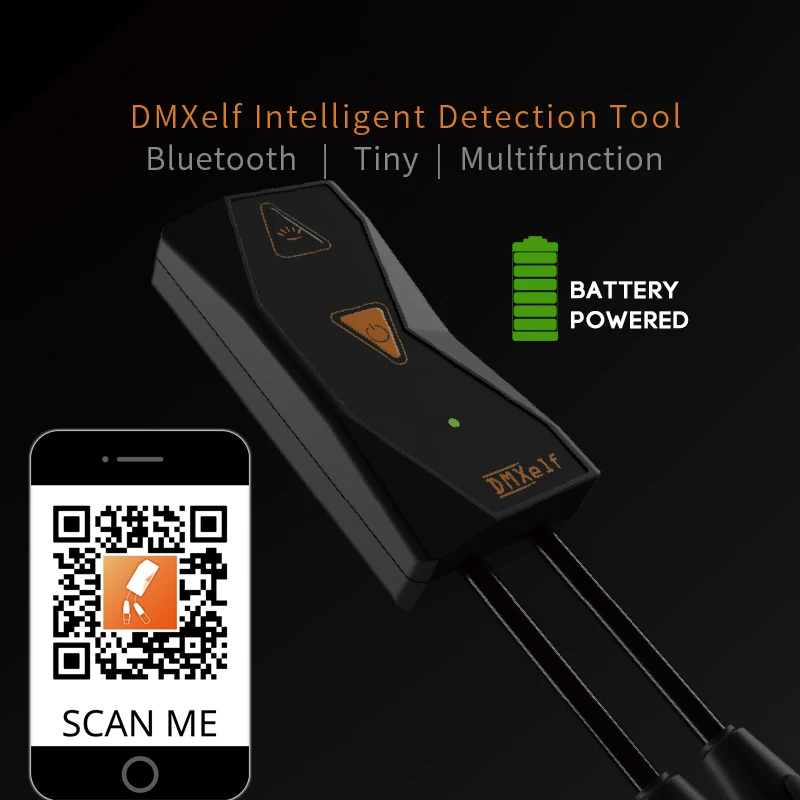 Imagem -02 - Pknight-dmx Multifunction Dmx Test Tool Pinos ou Pinos