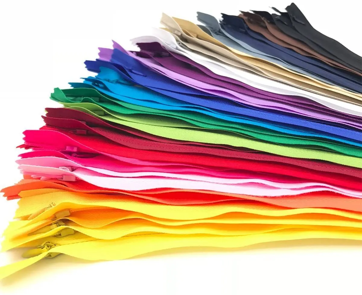 

10Pcs Invisible Nylon Coil Zippers for Tailor Sewing Crafts 26 Colors Handcraft Cloth Accessories,6 Inch-24 Inch